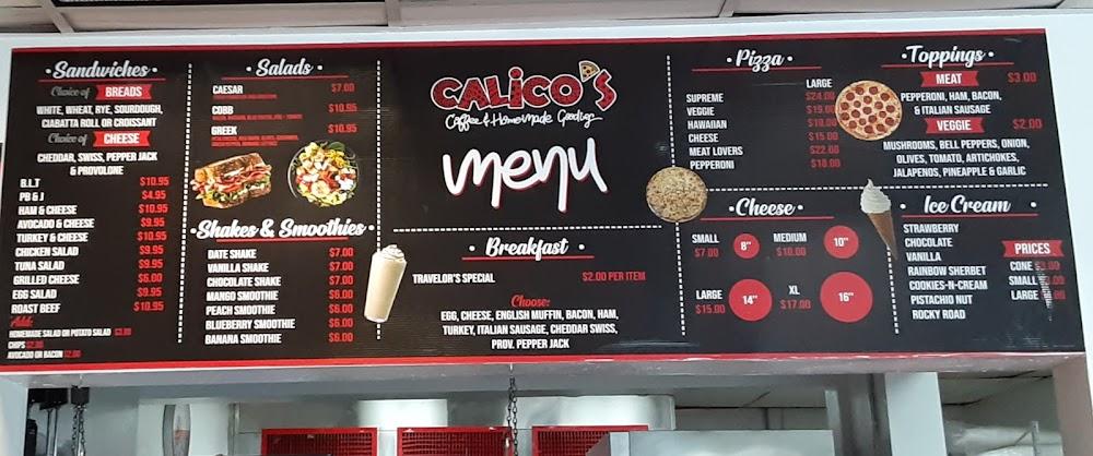 Calico's *We deliver from 4-7pm only!* Menu image 3